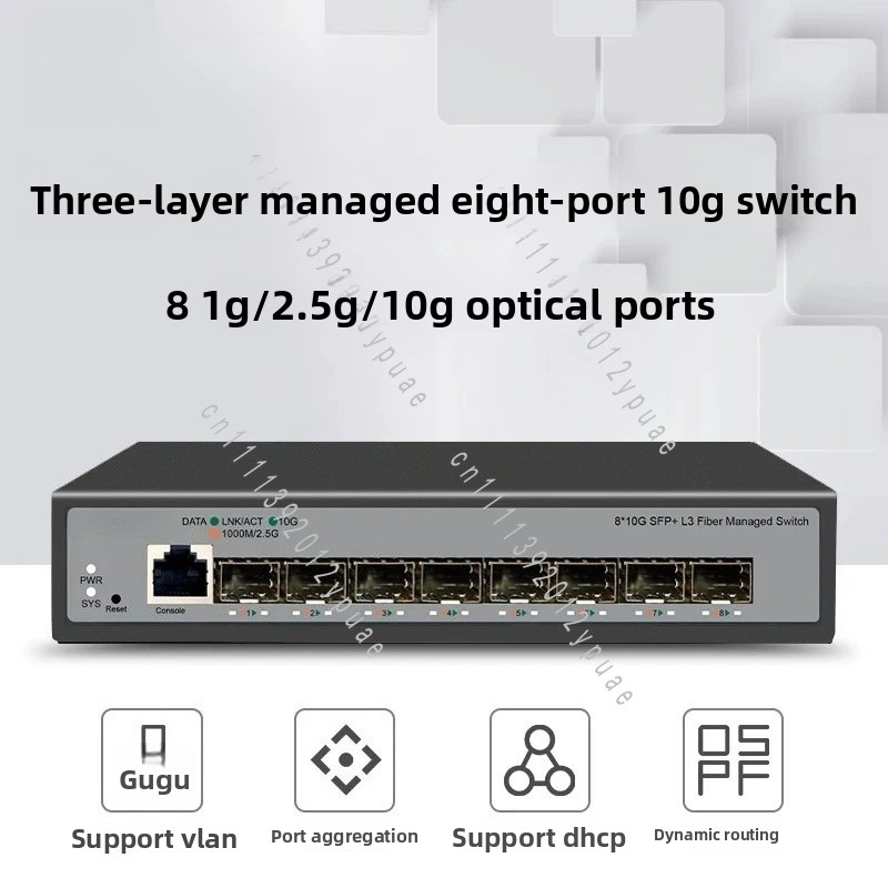 Switch Jaringan Terkelola 8 Po - Sfp+ 10G Managed Switch 8 Port ulasan dan harga