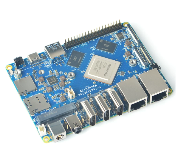 Papan Pengembangan NanoPC T6 R - Nanopc T6 16Gb ulasan dan harga