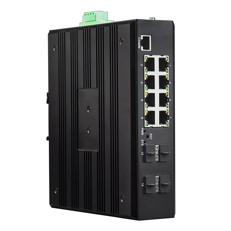 Switch Industri Gigabit Ethern - Sfp+ 10G Managed Switch 8 Port ulasan dan harga