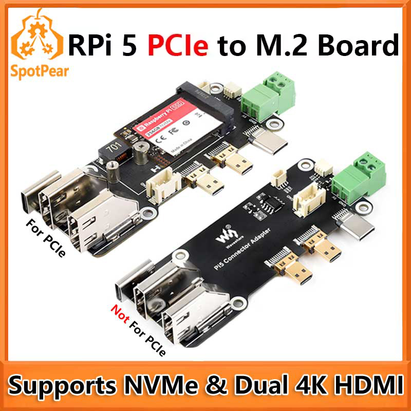 Raspberry Pi 5 PCIe ke M.2 Mul - Turing Pi 2 ulasan dan harga