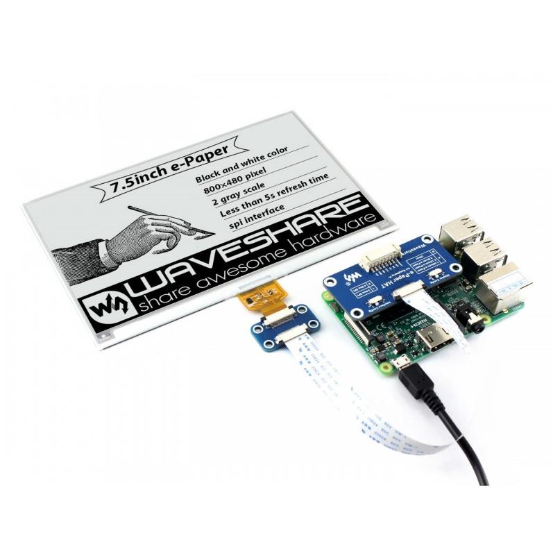 Waveshare 800*480, Layar E-Ink - Turing Pi 2 ulasan dan harga