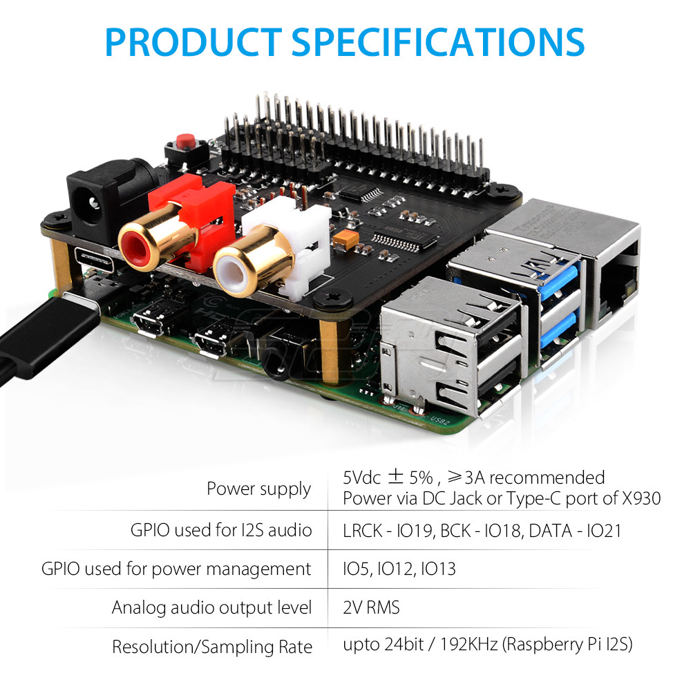 52Pi X930 Topi Bluetooth 5.0 H - Deskpi Super6C ulasan dan harga