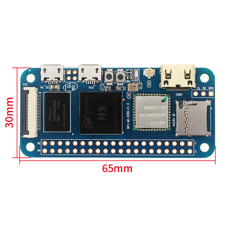Banana Pi M2 Nol BPI-M2 Nol Al - Turing Pi 2 ulasan dan harga